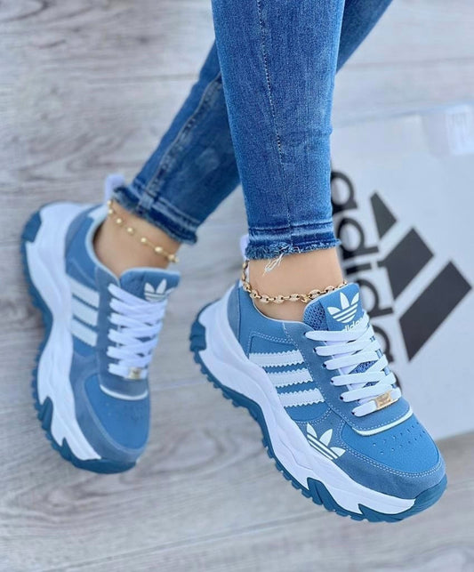 Tenis Suela Alta Dama + Envio Gratuito