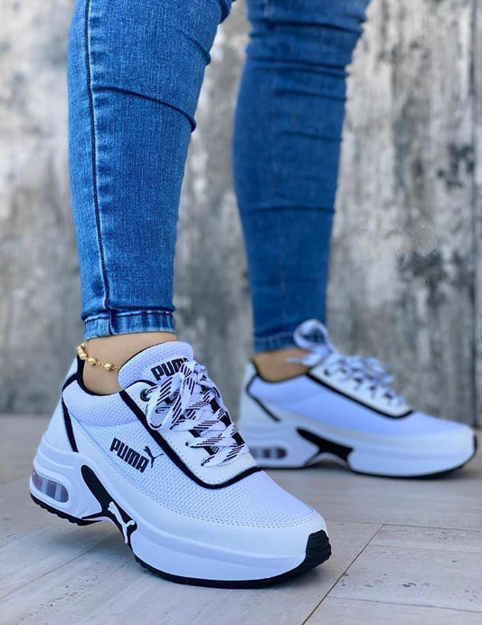 Tenis Plataforma Dama + Envio Gratuito